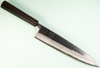 Hatsukokoro Kumokage AO2 Kuro Dama Wa-Gyuto 240mm Ebony