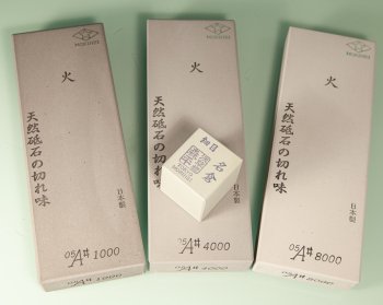 Morihei 4er Set #1000/#4000/#8000/#12000/Nagura extrafein