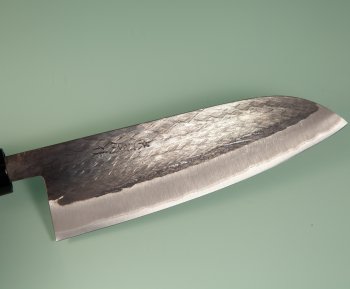 Tadafusa Aogami Tsuchime Kurouchi Wa-Santoku 170mm