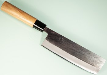 Tadafusa Aogami Tsuchime Kurouchi Wa-Nakiri 160mm