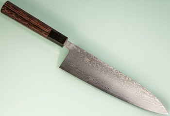 Shiro Kamo Pulverstahl Wa-Gyuto 215mm Wenge