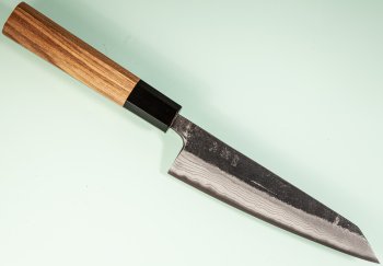 Hatsukokoro Kumokage AO2 Kuro Dama Wa-Honesuki 150mm Teak