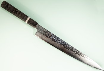 Hatsukokoro VG10 Damascus Tsuchime Wa-Sujihiki 270mm