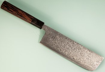 Shiro Kamo Pulverstahl Wa-Nakiri 170mm Wenge