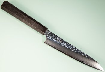 Hatsukokoro VG10 Tsuchime Wa-Petty 150mm Ebony