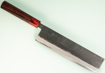 Hinokuni Shirogami 1 Wa-Nakiri 210mm Kurouchi RRO