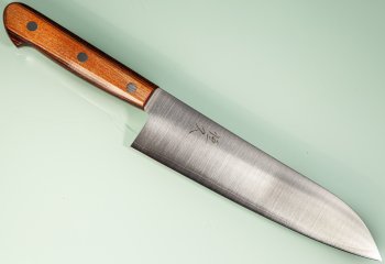 Tsunehisa SLD Migaki Santoku 185mm hellbraun