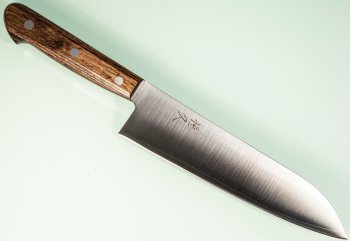 Tsunehisa SLD Migaki Santoku 185mm braun