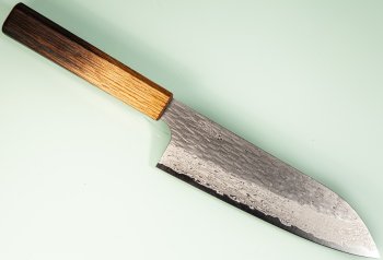 Nigara VG-XEOS Tsuchime Damascus Wa-Santoku 170mm