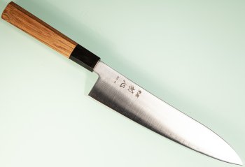 Hatsukokoro Hayabusa HAP40 Wa-Gyuto 215mm Teak