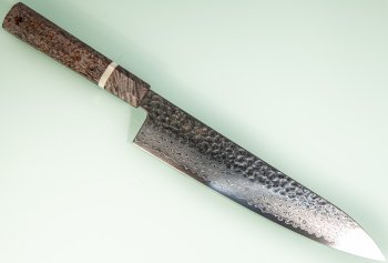 Hatsukokoro VG10 Damascus Tsuchime Wa-Gyuto 245mm